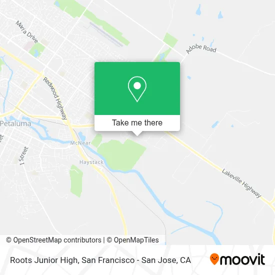 Roots Junior High map