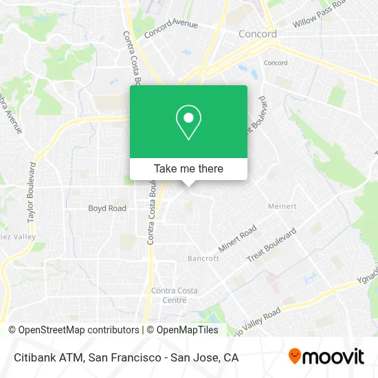 Citibank Atm map