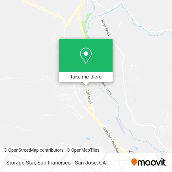 Storage Star map