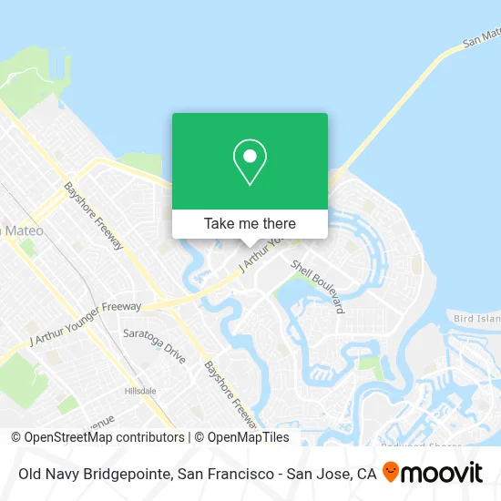 Old Navy Bridgepointe map