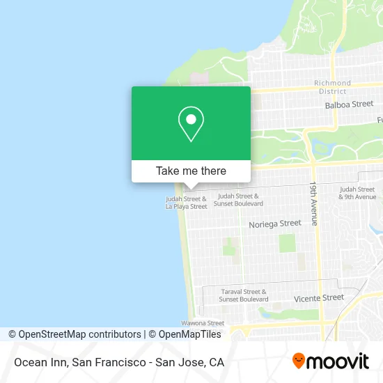 Ocean Inn map