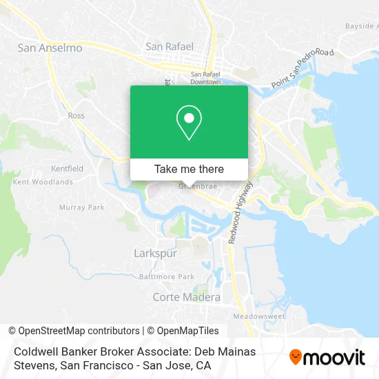 Coldwell Banker Broker Associate: Deb Mainas Stevens map