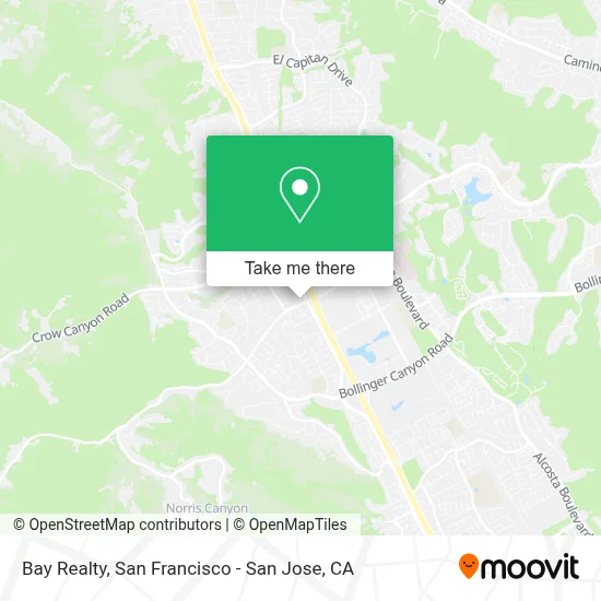 Bay Realty map