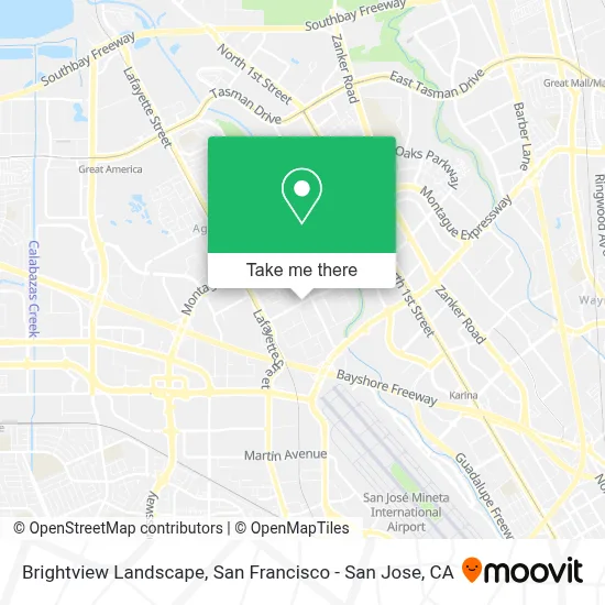 Brightview Landscape map