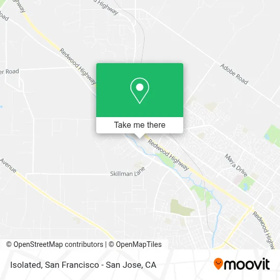 Isolated map
