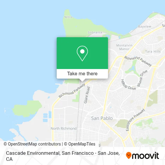 Cascade Environmental map