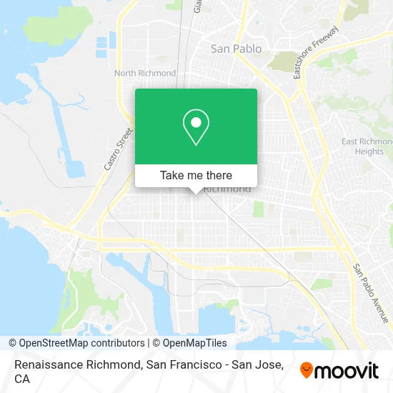 Renaissance Richmond map
