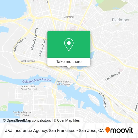 J&J Insurance Agency map
