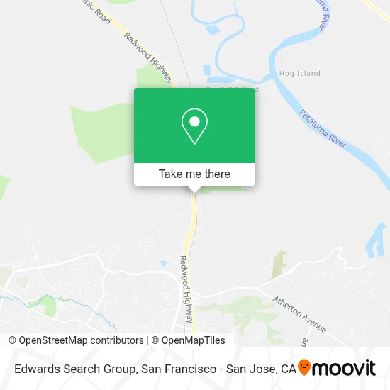 Edwards Search Group map