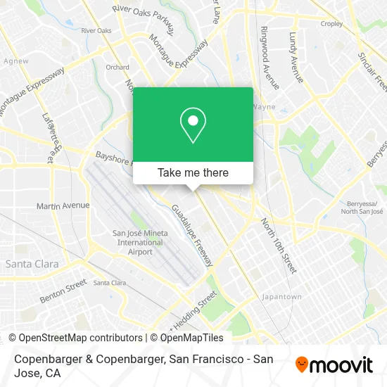 Copenbarger & Copenbarger map