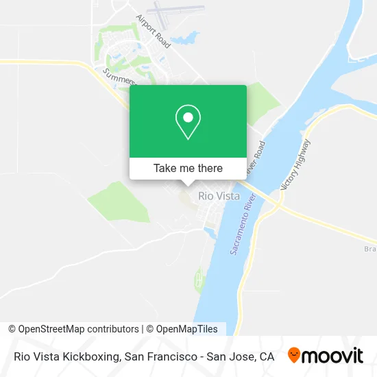 Rio Vista Kickboxing map