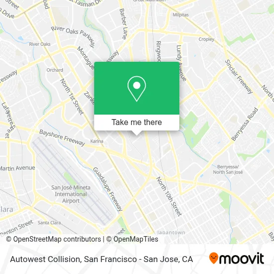 Autowest Collision map