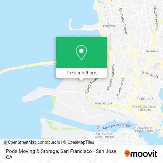 Pods Moving & Storage map