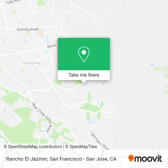 Rancho El Jazmin map