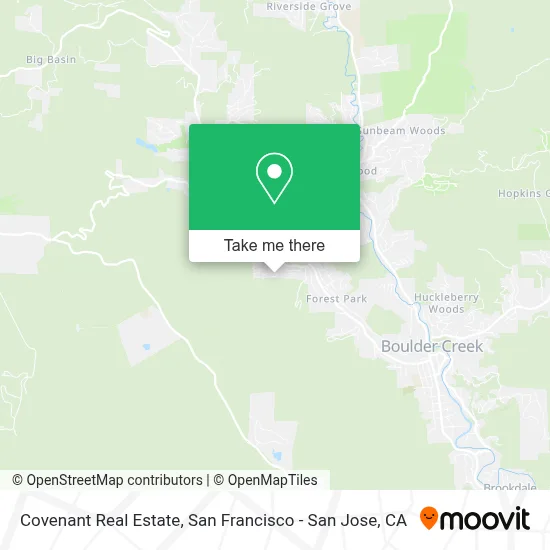 Covenant Real Estate map