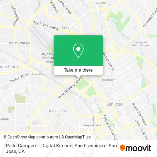 Pollo Campero - Digital Kitchen map