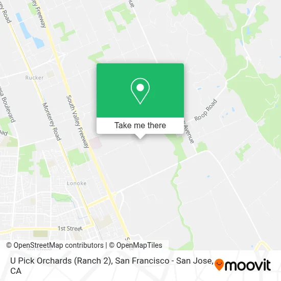 U Pick Orchards (Ranch 2) map