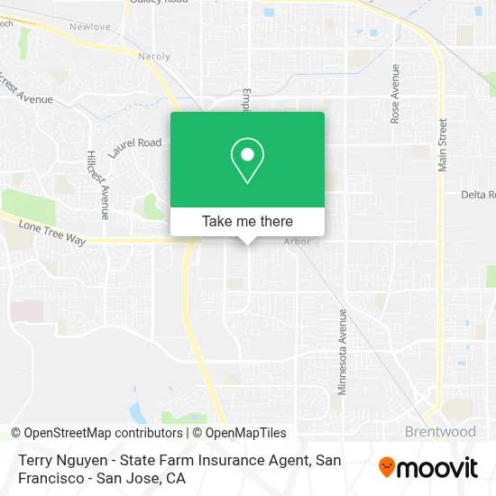 Terry Nguyen - State Farm Insurance Agent map