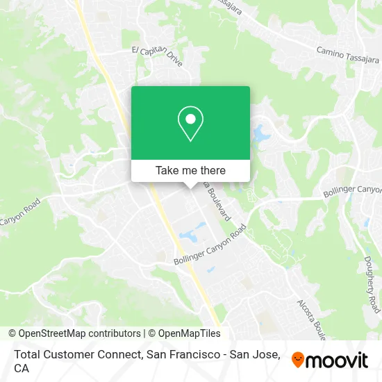 Total Customer Connect map