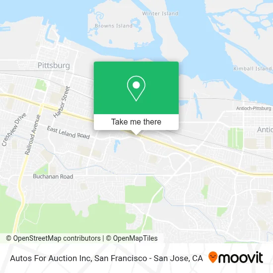 Autos For Auction Inc map