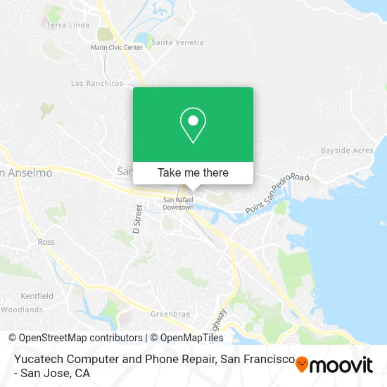Yucatech Computer and Phone Repair map