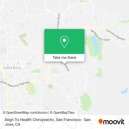 Align To Health Chiropractic map