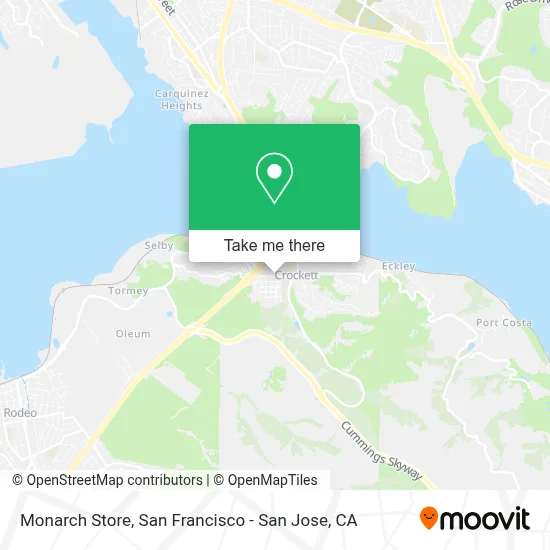 Monarch Store map