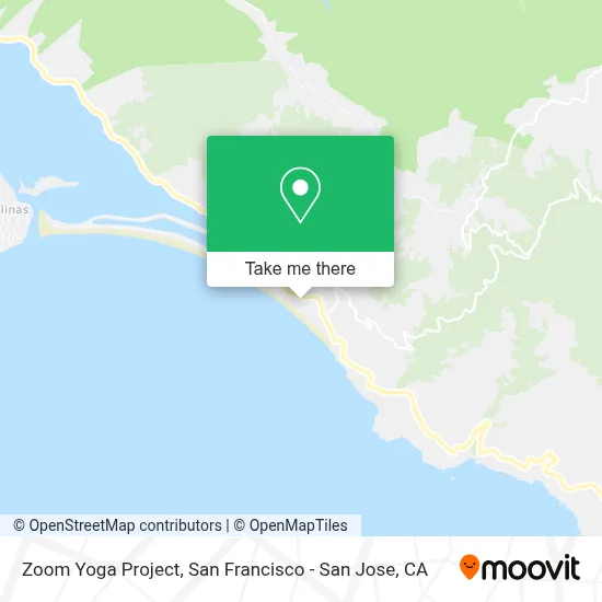 Zoom Yoga Project map