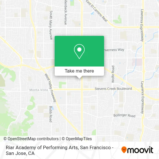 Riar Academy of Performing Arts map