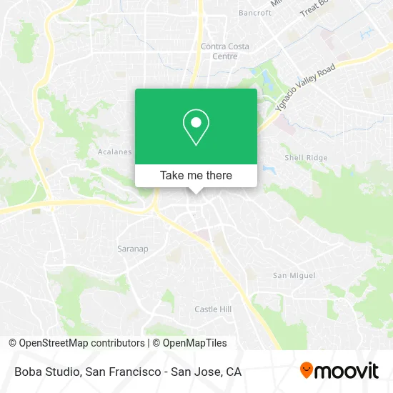 Boba Studio map