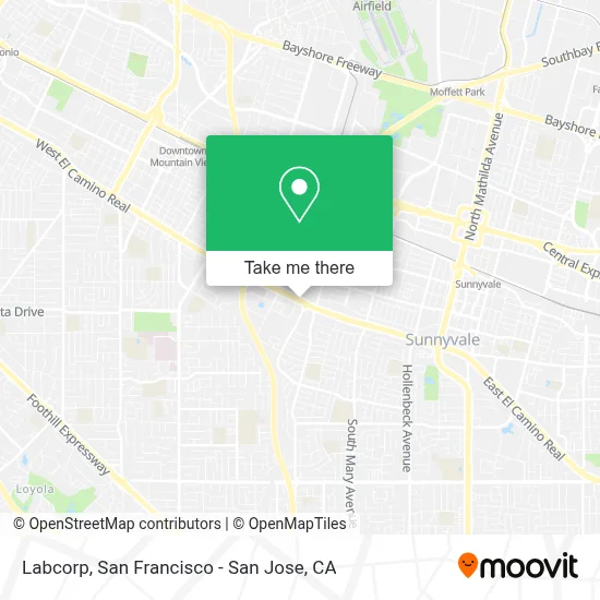 Labcorp map