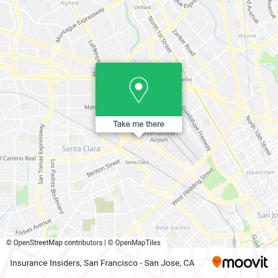 Insurance Insiders map