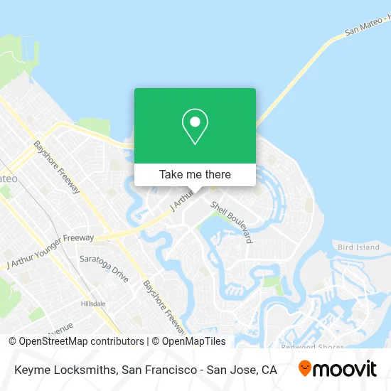 Keyme Locksmiths map
