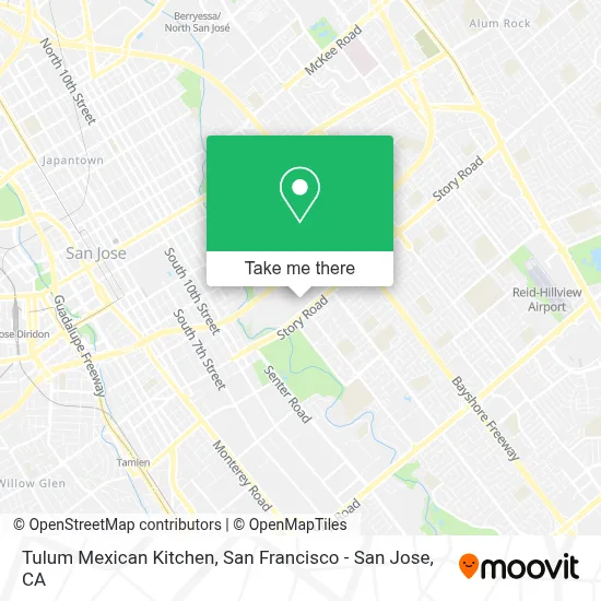 Tulum Mexican Kitchen map