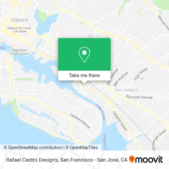 Rafael Castro Design's map