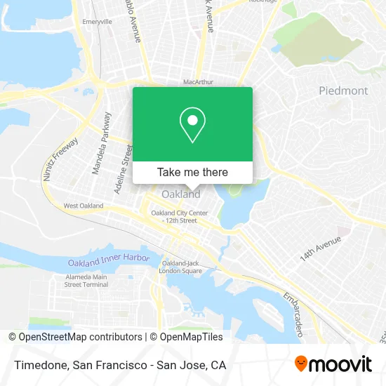 Timedone map