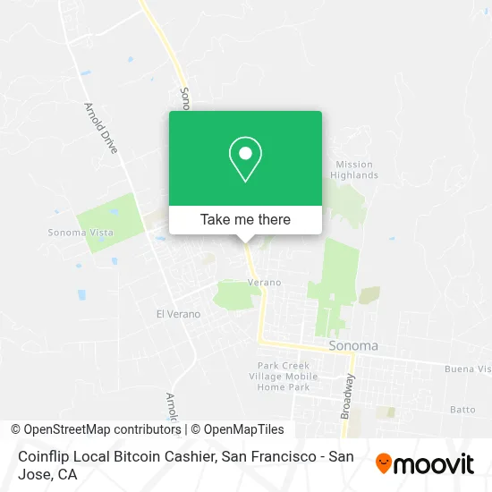 Coinflip Local Bitcoin Cashier map
