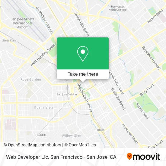 Web Developer Llc map
