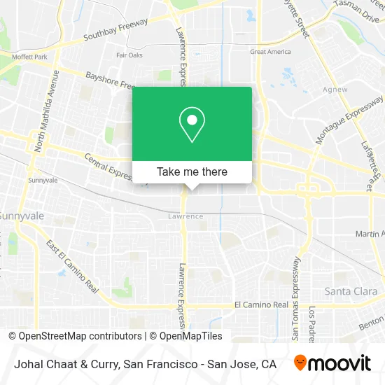 Johal Chaat & Curry map