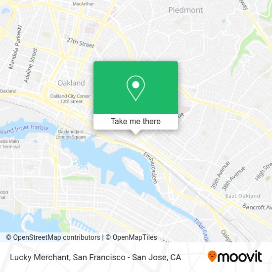 Lucky Merchant map
