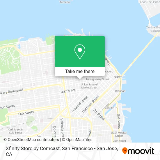 Xfinity Store by Comcast map