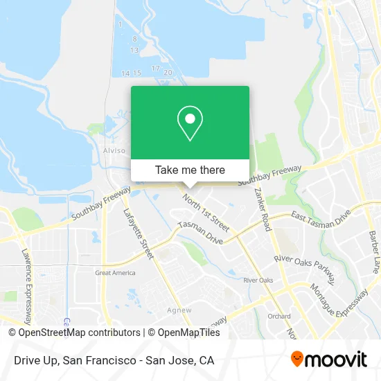 Drive Up map