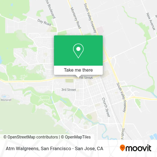 Atm Walgreens map