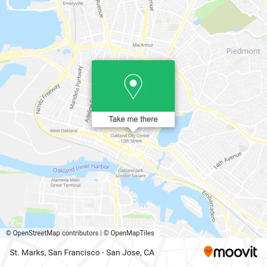 St. Marks map