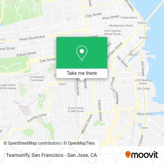 Teamunify map