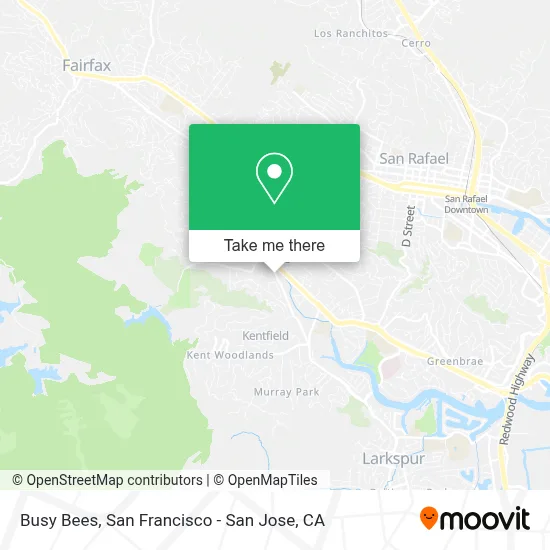 Busy Bees map