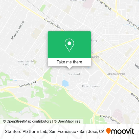 Stanford Platform Lab map