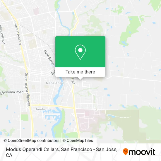 Modus Operandi Cellars map