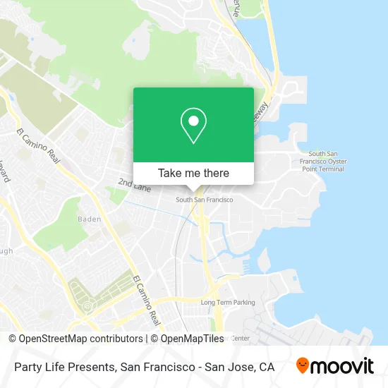 Party Life Presents map