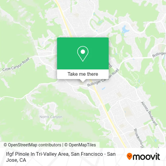 Ifgf Pinole In Tri-Valley Area map